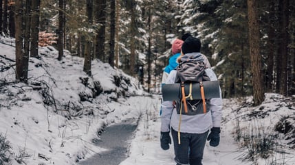 Winter hiking In New Brunswick